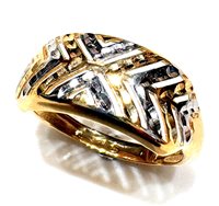 Anello Donna Solo oro in Oro FASCIA DIAMANTATA S S/C 3.10 BG